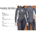 Muta surf Rip Curl Dawn Patrol 3/2mm Womens BZ