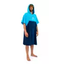 Poncho Surf Logic Cyan & Navy