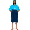 Poncho Surf Logic Cyan & Navy