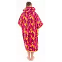 Poncho All In V Bumpy Women Jacquard