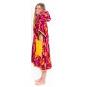 Poncho All In V Bumpy Women Jacquard