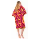 Poncho All In V Bumpy Women Jacquard