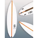Surfbrett Slater Designs Flat Earth LFT