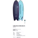 Planche de surf softboard Ocean & Earth Flying Fish EZI-Rider 5'8" Quad