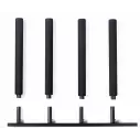 eenvoudig surfplankrek Ocean & Earth Longboard Timber Wall Rack