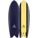 Prancha de surf softboard Catch Surf Retro Fish Quad
