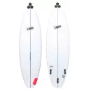 Surfplank Channel Island Zwart en Wit