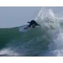 Surfbrett Channel Island Black and White