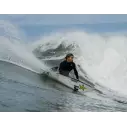 Planche de surf Channel Island Black and White
