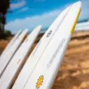 Surfplank Channel Island Zwart en Wit