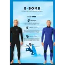 Traje de Neopreno Rip Curl E-Bomb 4/3mm