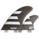 Quilhas surf Feather Twin Fin 2+1