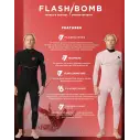 4/3mm Rip Curl Flash-Bomb Zip Free