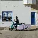Rek moto FCS Scooter Rack voor surfboard
