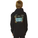Sweatshirt Rip curl LOST ISLANDS ART HOOD Black