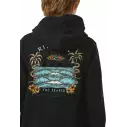 Sudadera Rip Curl LOST ISLANDS ART HOOD Black