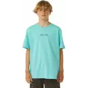 Camiseta Rip Curl LOST ISLANDS ART TEE ­BOYS Acqua