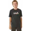 Camisa Rip Curl SURF REVIVAL MUMMA TEE­ BOY WASHED BLACK