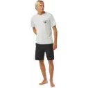 T-Shirt Rip Curl FADE OUT ICON TEE LIGHT GREEN