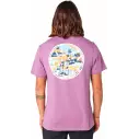 Camisa Rip Curl PASSAGE TEE DUSTY PURPLE