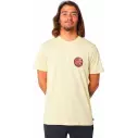 Camisa Rip Curl PASSAGE TEE VINTAGE YELLOW