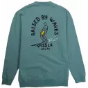 Sudadera Vissla UNLTD Crew Blue Slate