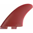 Ailerons de surf twin fins FCSII Christenson Twin PG Blood red
