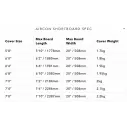 Housse Ocean & Earth Aircon shortboard