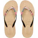 Flip Flops Roxy South Beach Black/Pink/Soft Lime