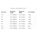 Housse Ocean & Earth Barry Basic longboard