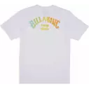 T-Shirt Van Billabong Arch Fill white
