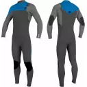 Neoprene ONeill Hyperfreak Youth 5/4mm+ Graph/Smoke/Baliblue