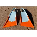 Palmes de bodyboard Stealth S2 Pinnacle Blue/Sun Gold