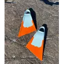 Stealth S2 Pinnacle Bodyboard Fins Blue/Sun Gold