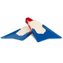 Pé de pato bodyboard Pride Vulcan V2 French Flag