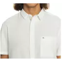 Quiksilver time box blanca shirt