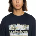 Tee Shirt quiksilver Tropical Rainbow blue