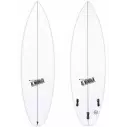 Surfplank Channel Island Zwart en Wit