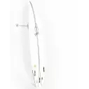 Surfplank Channel Island Zwart en Wit