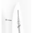 Tavola da surf Isola del Canale in Bianco e Nero