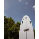 Tavola da surf Isola del Canale in Bianco e Nero