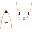 Surfplank Channel Island Zwart en Wit