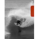 Planche de surf Channel Island Black and White