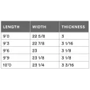 Tabla de surf Channel Island CI Log