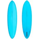 Surfplank Channel Island Zwart en Wit