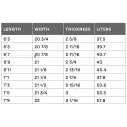 Tabla de surf Channel Island Black and White