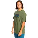 T-Shirt quiksilver step inside kaki