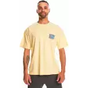 T-shirt quiksilver Take Us Back mellow yellow