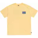 Tee Shirt quiksilver Take Us Back mellow yellow