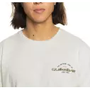 T-shirt Quiksilver arched type beige